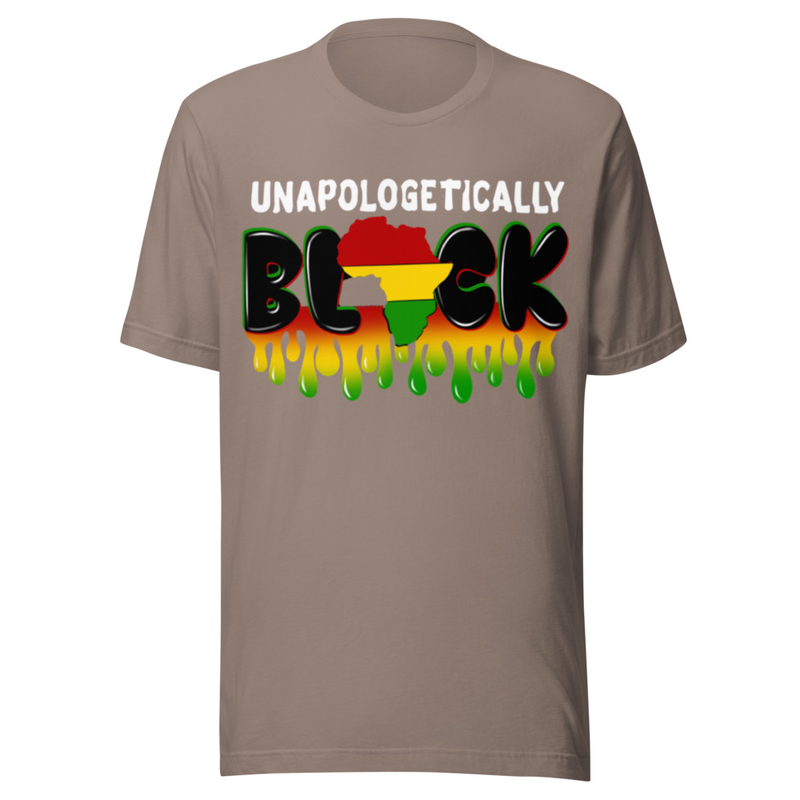 Unapologetically Black – Drip Pan-African Statement Shirt