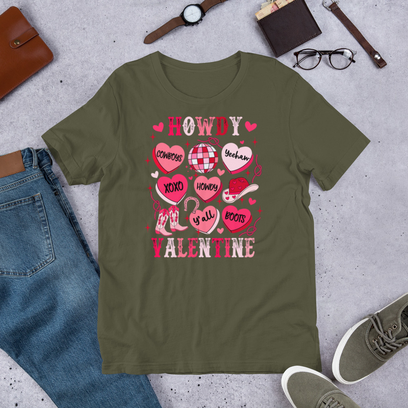 Howdy Valentine T-shirt
