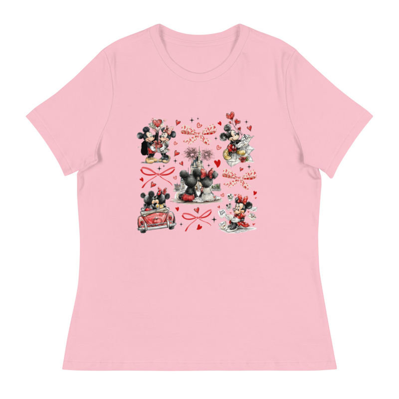 Cute Mic&Min Graphic Tee