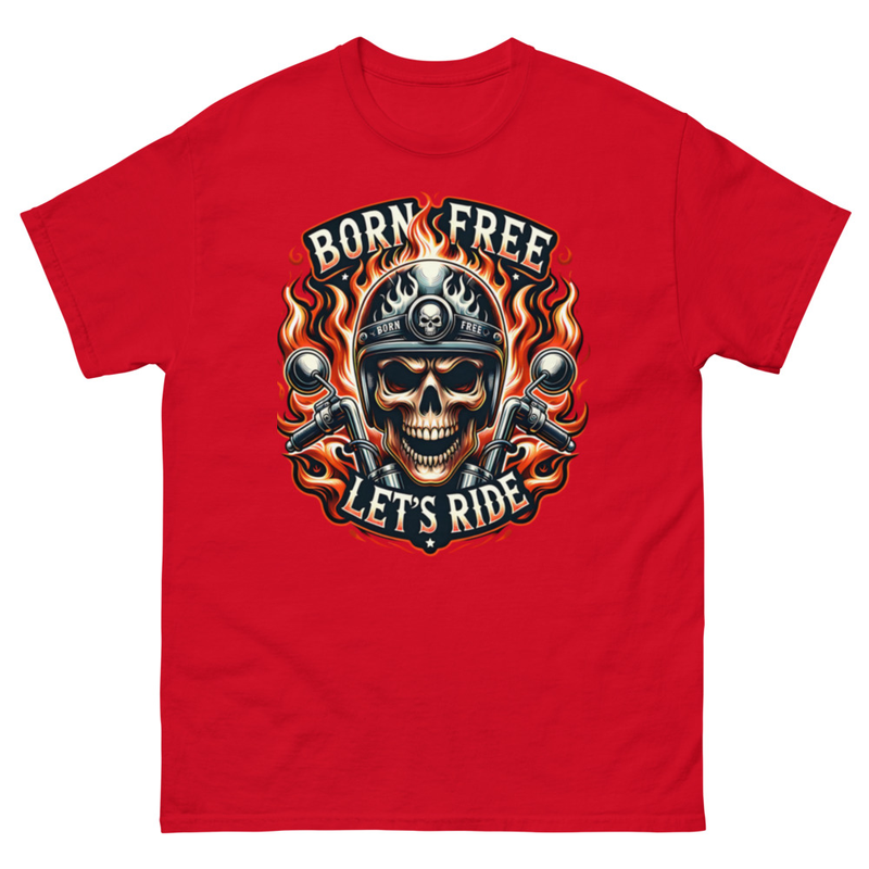 Born Free Let's Ride T-shirt