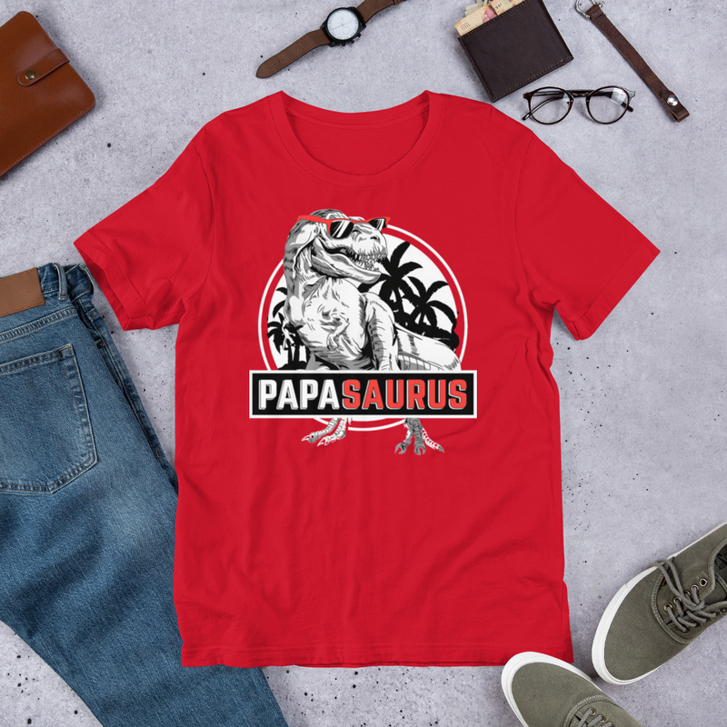 Papasaurus Graphic T-Shirt