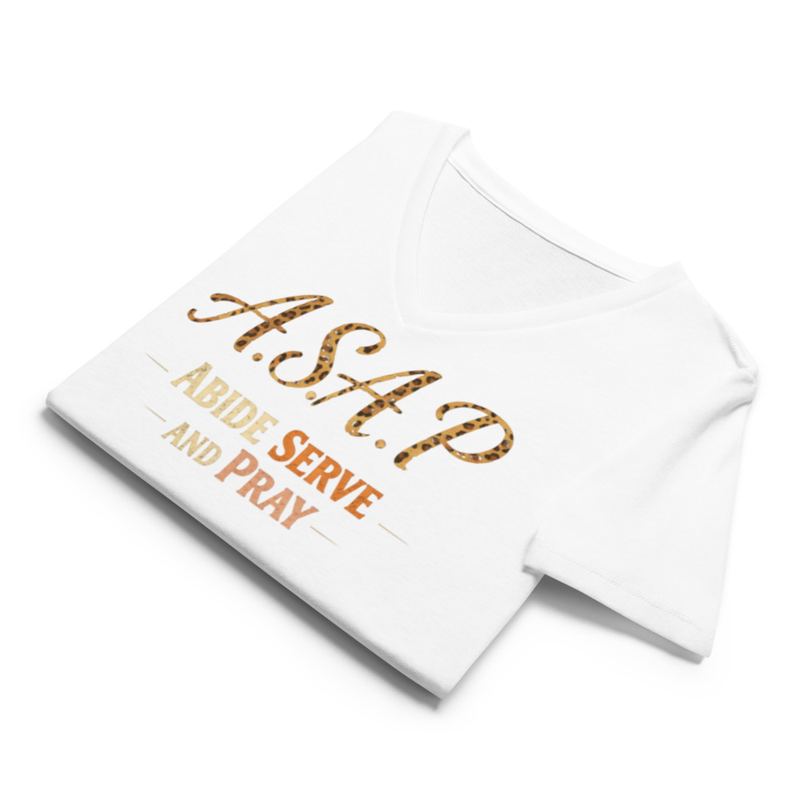 A.S.A.P. Inspirational V-Neck T-Shirt