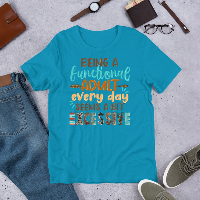 Functional Adult Graphic T-Shirt
