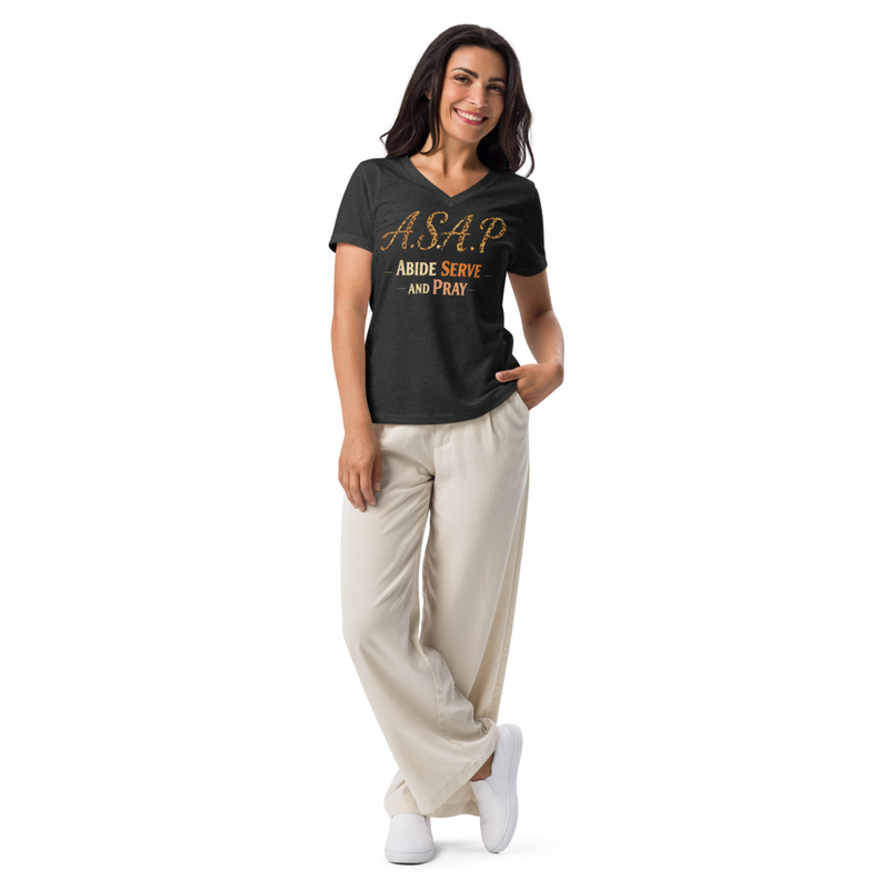 A.S.A.P. Inspirational V-Neck T-Shirt