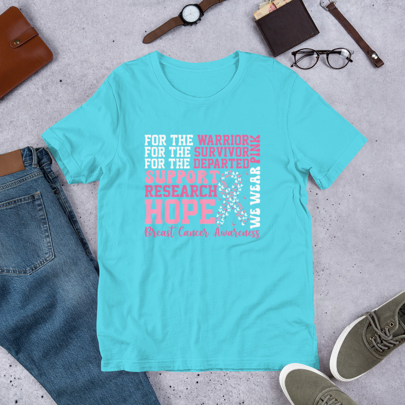 Breast Cancer Support Unisex t-shirt