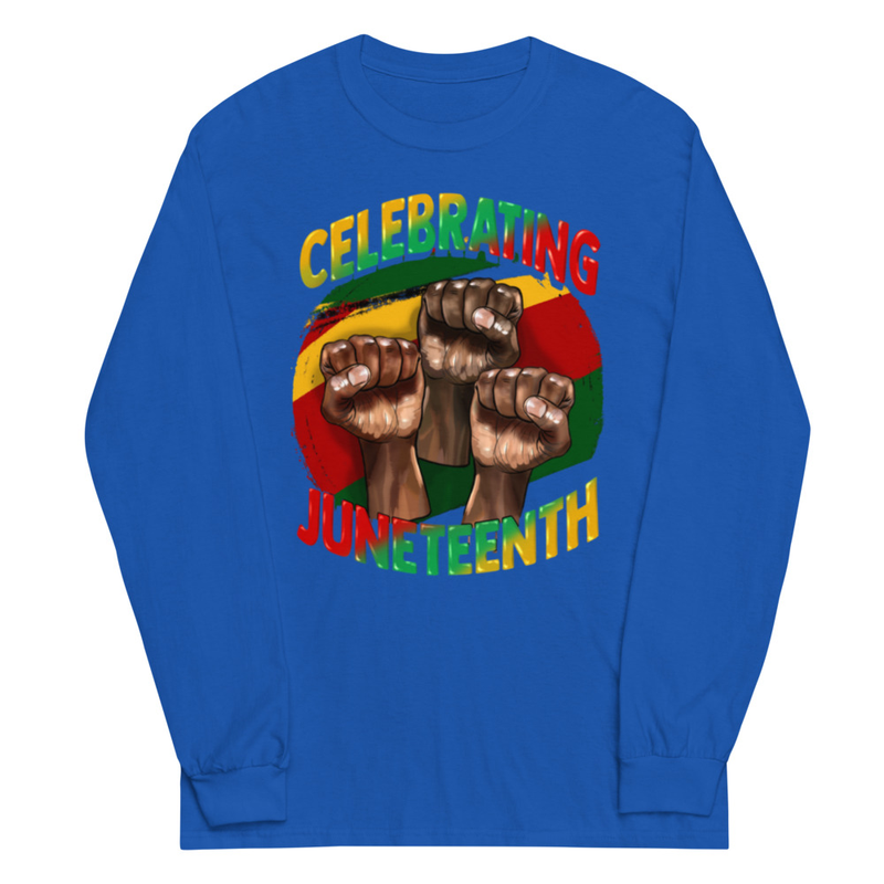 Celebrating Juneteenth Long Sleeve Shirt
