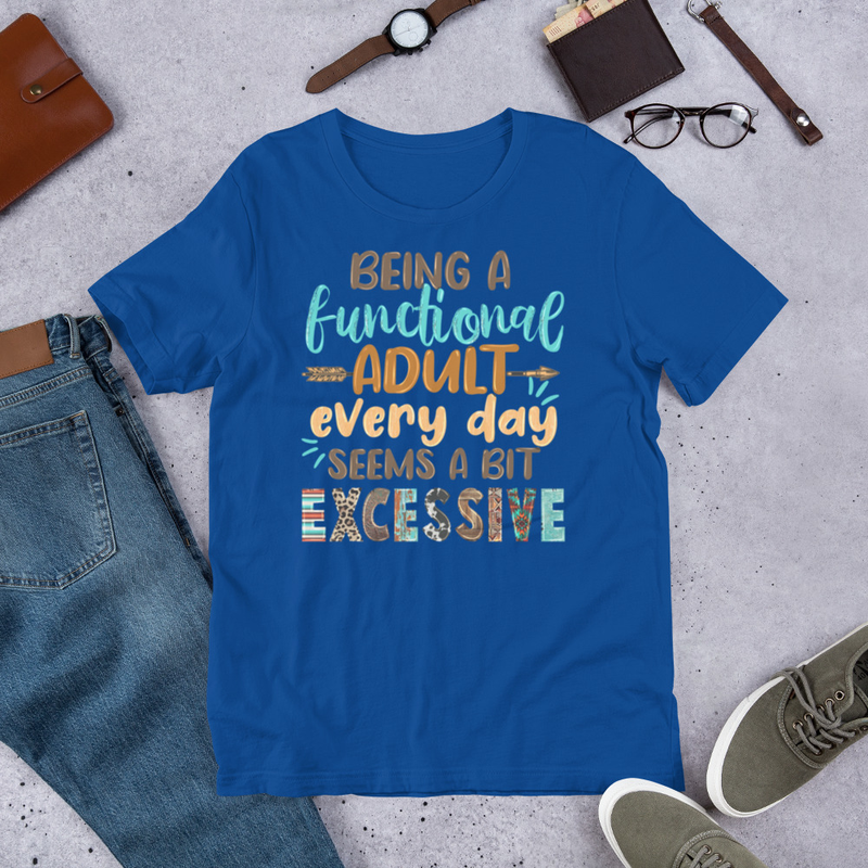 Functional Adult Graphic T-Shirt