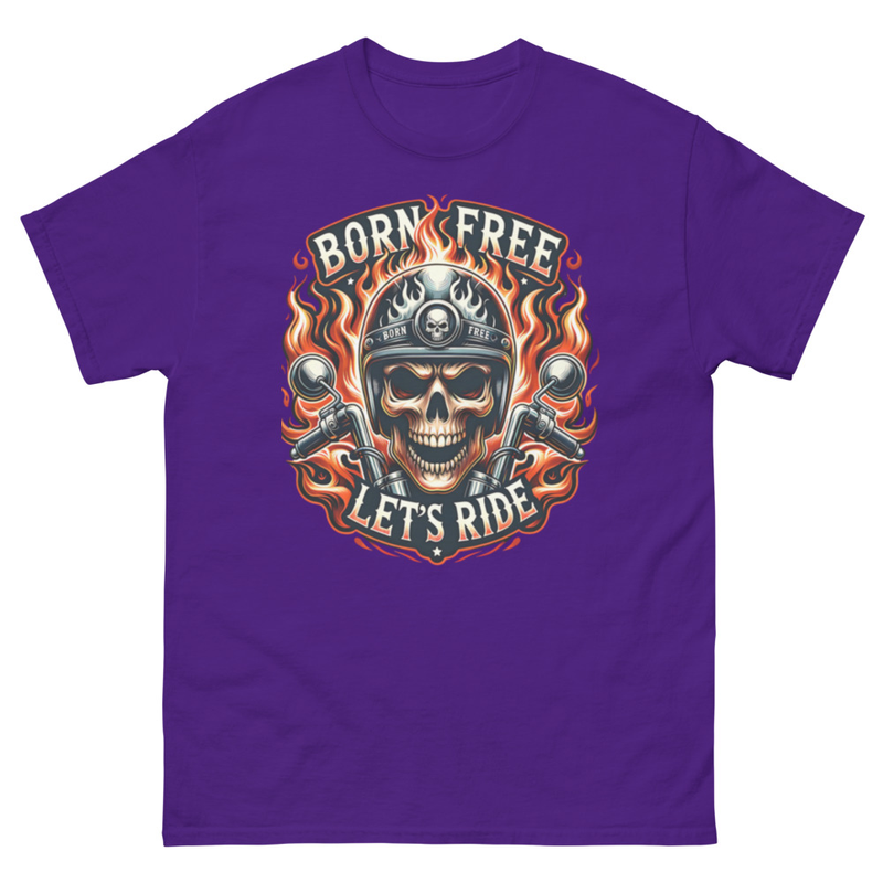Born Free Let's Ride T-shirt