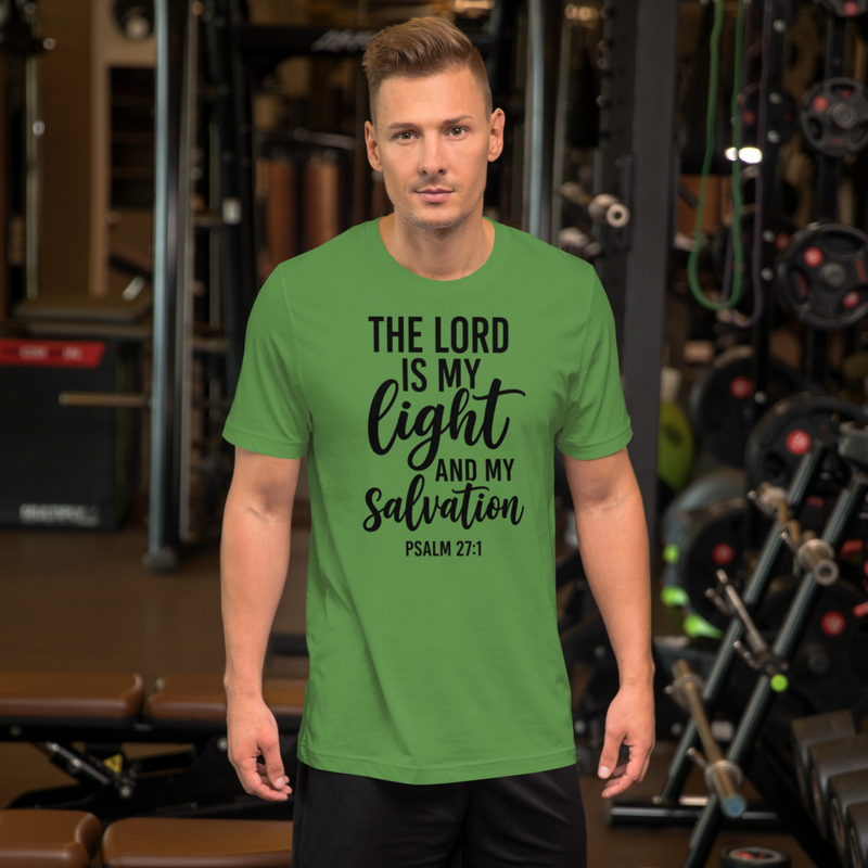 Inspirational Psalm 27:1 T-Shirt