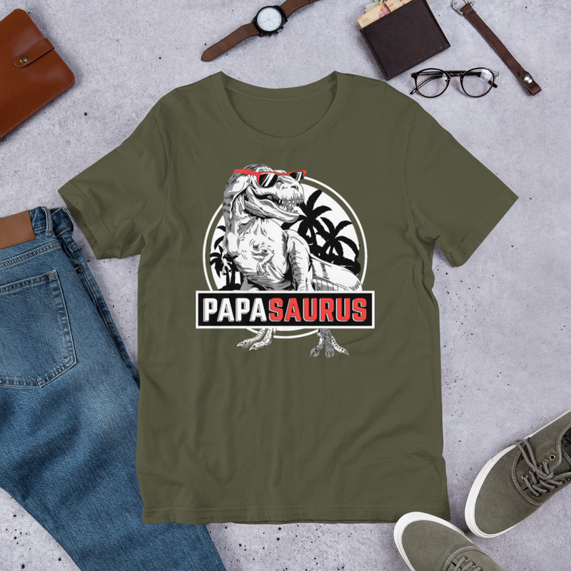 Papasaurus Graphic T-Shirt