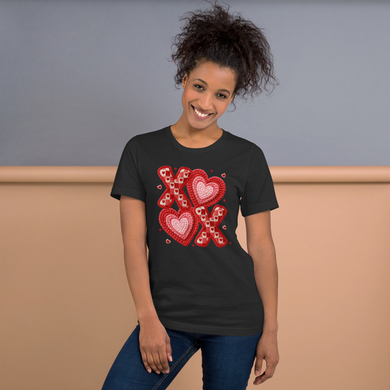 XO Hearts Graphic T-Shirt