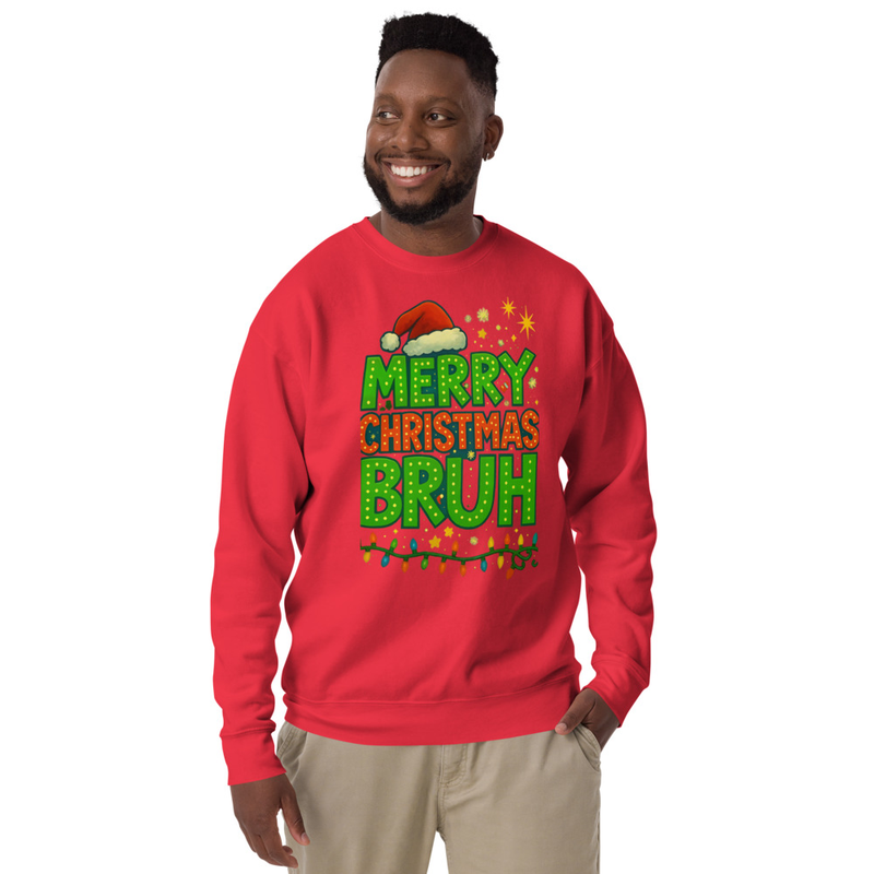 Merry Christmas Bruh Sweatshirt