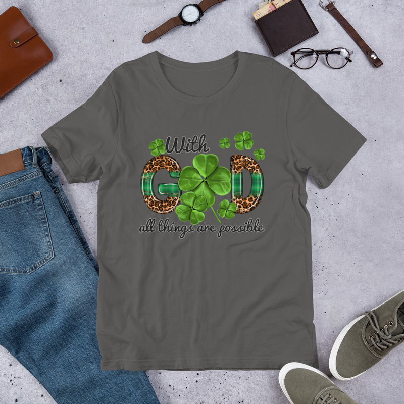 Inspirational God Clover T-Shirt