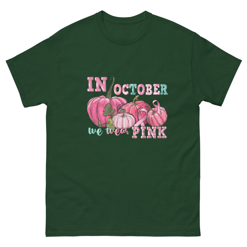 In October We Wear Pink T-Shirt