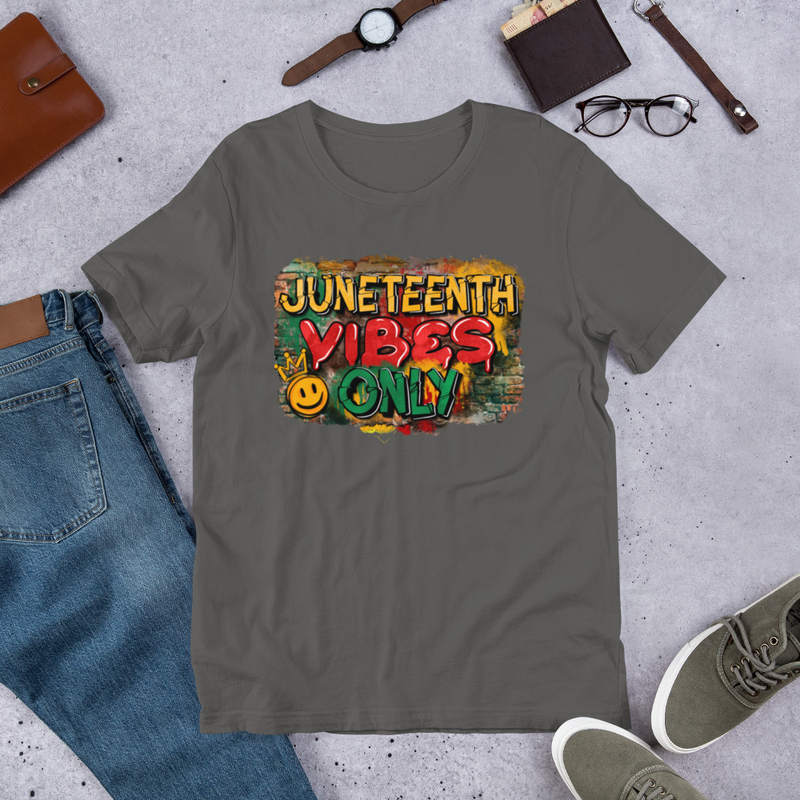 Juneteenth Vibes Only T-Shirt