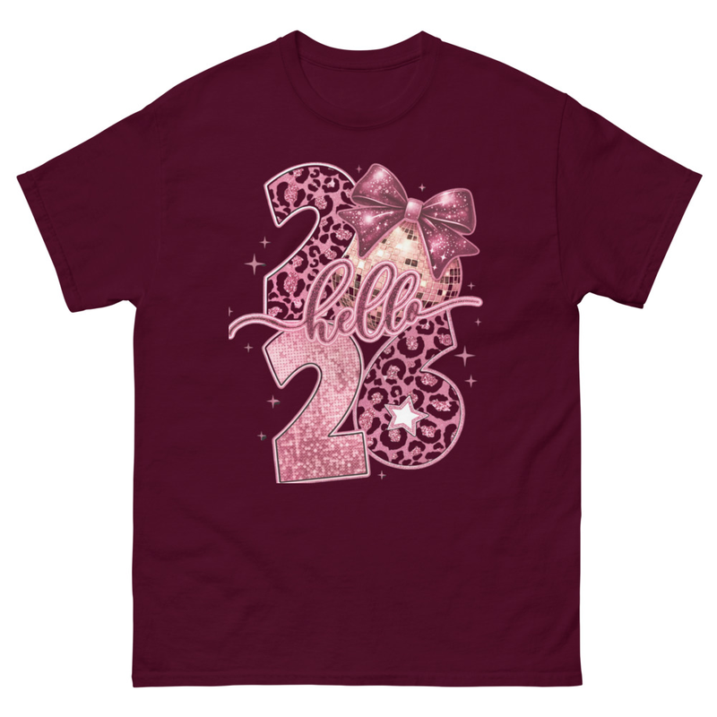 2026 Hello Pink T-Shirt