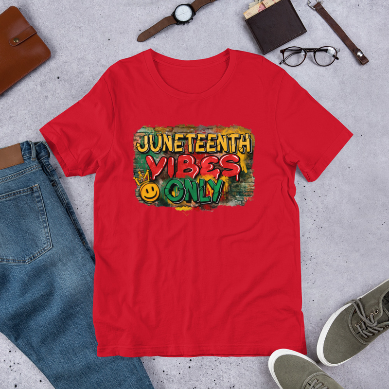 Juneteenth Vibes Only T-Shirt