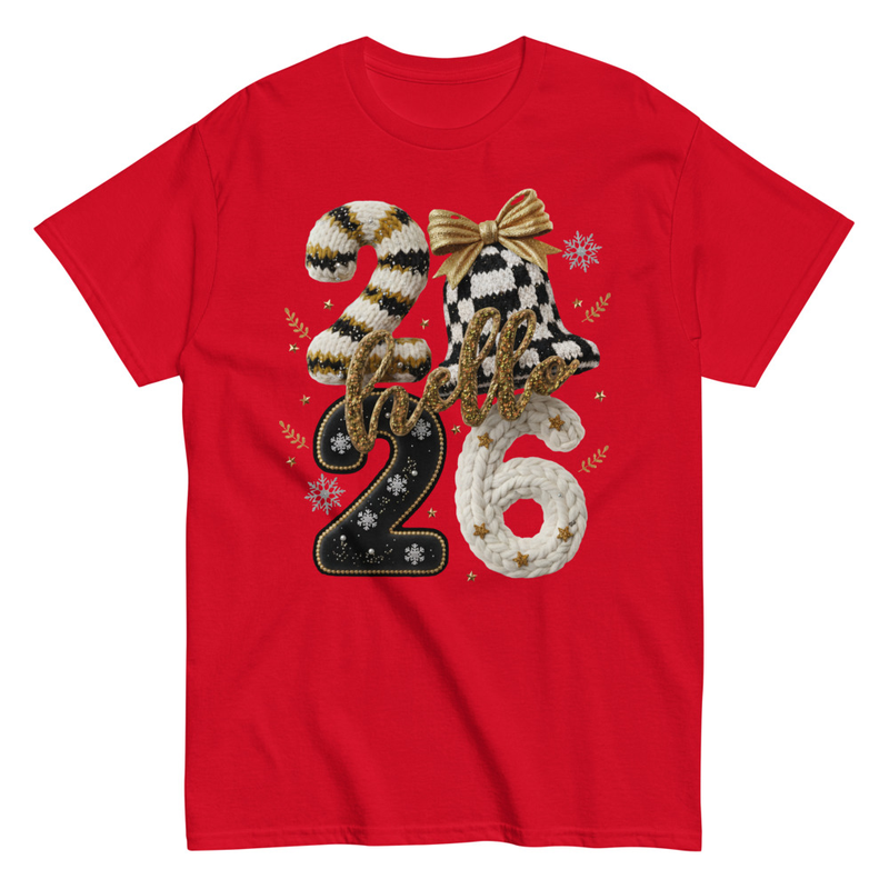 Hello 2026 Festive T-Shirt