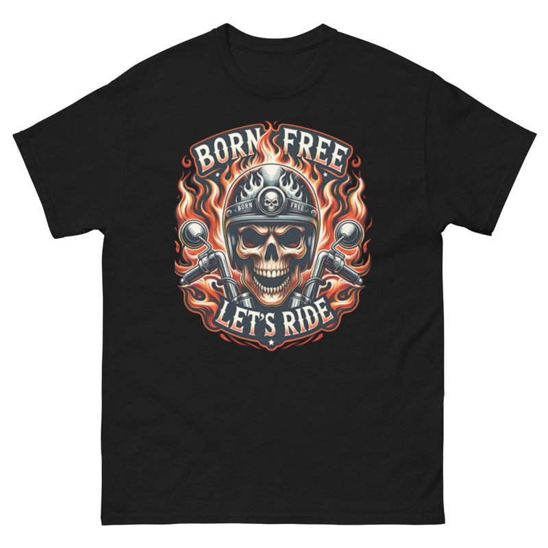 Born Free Let's Ride T-shirt