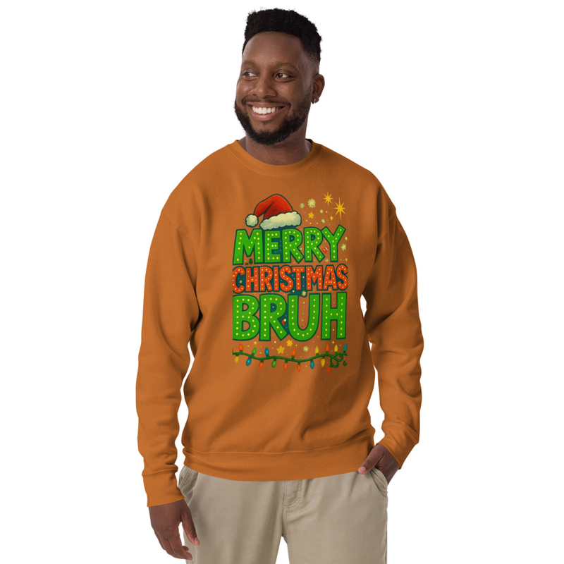 Merry Christmas Bruh Sweatshirt