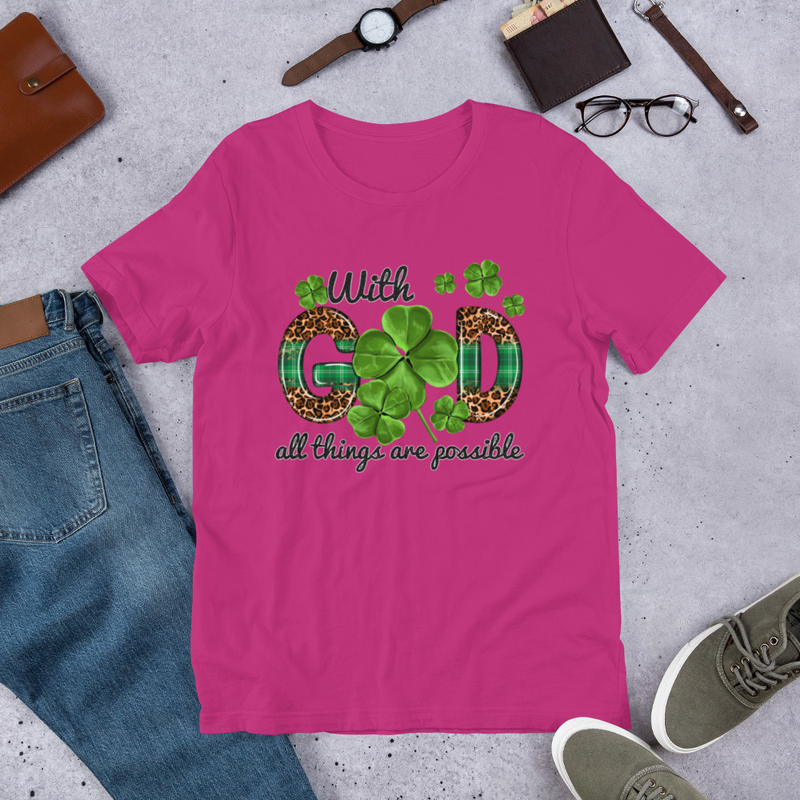 Inspirational God Clover T-Shirt