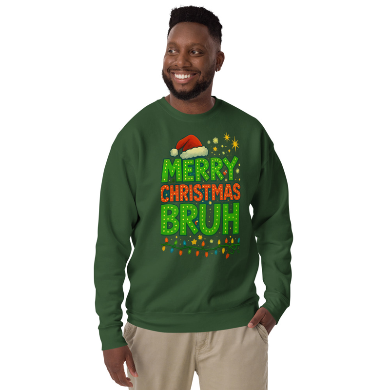 Merry Christmas Bruh Sweatshirt
