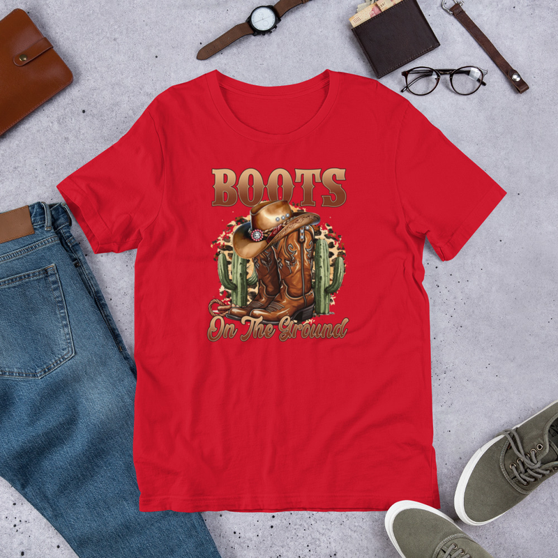 Boots On The Ground Graphic T-Shirt