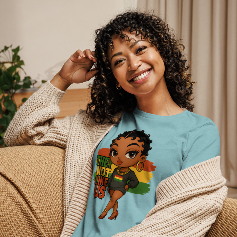 Animated Character Graphic T-Shirt - Not Like Us