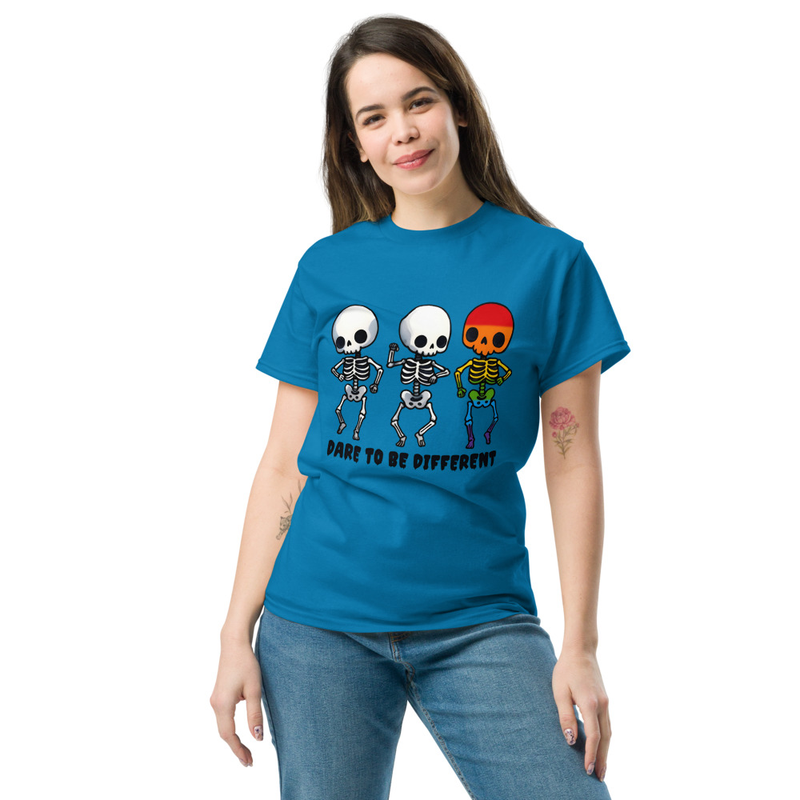 Dare To Be Different Skeletons T-Shirt