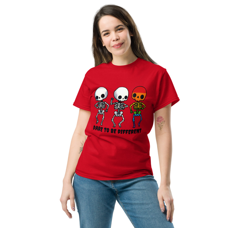 Dare To Be Different Skeletons T-Shirt
