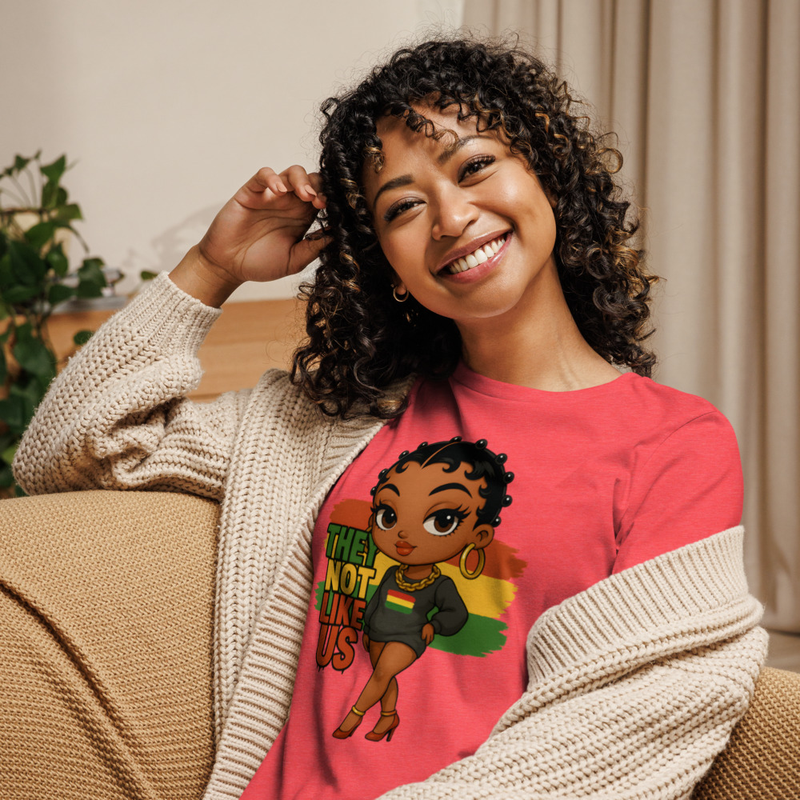 Animated Character Graphic T-Shirt - Not Like Us