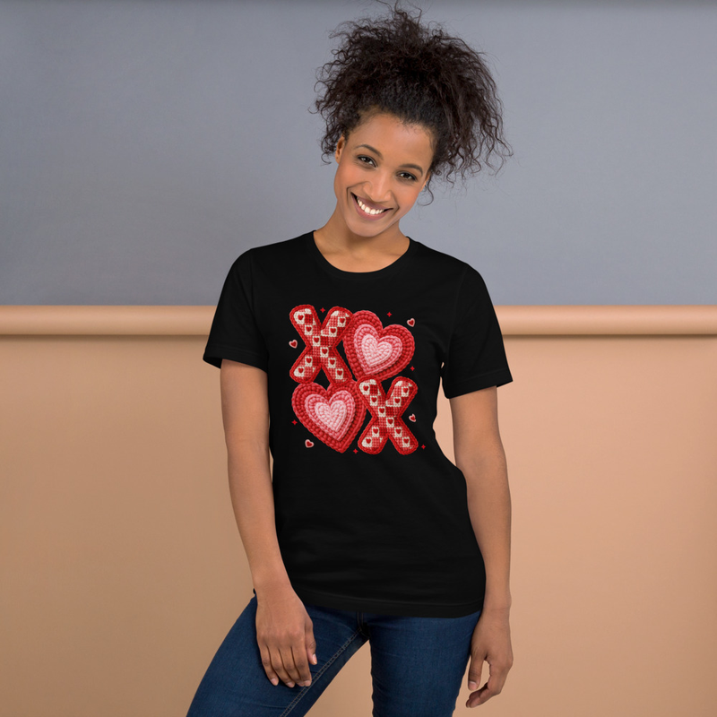 XO Hearts Graphic T-Shirt