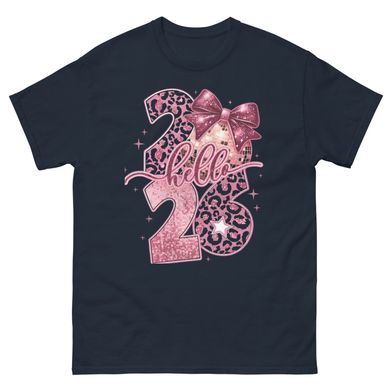 2026 Hello Pink T-Shirt