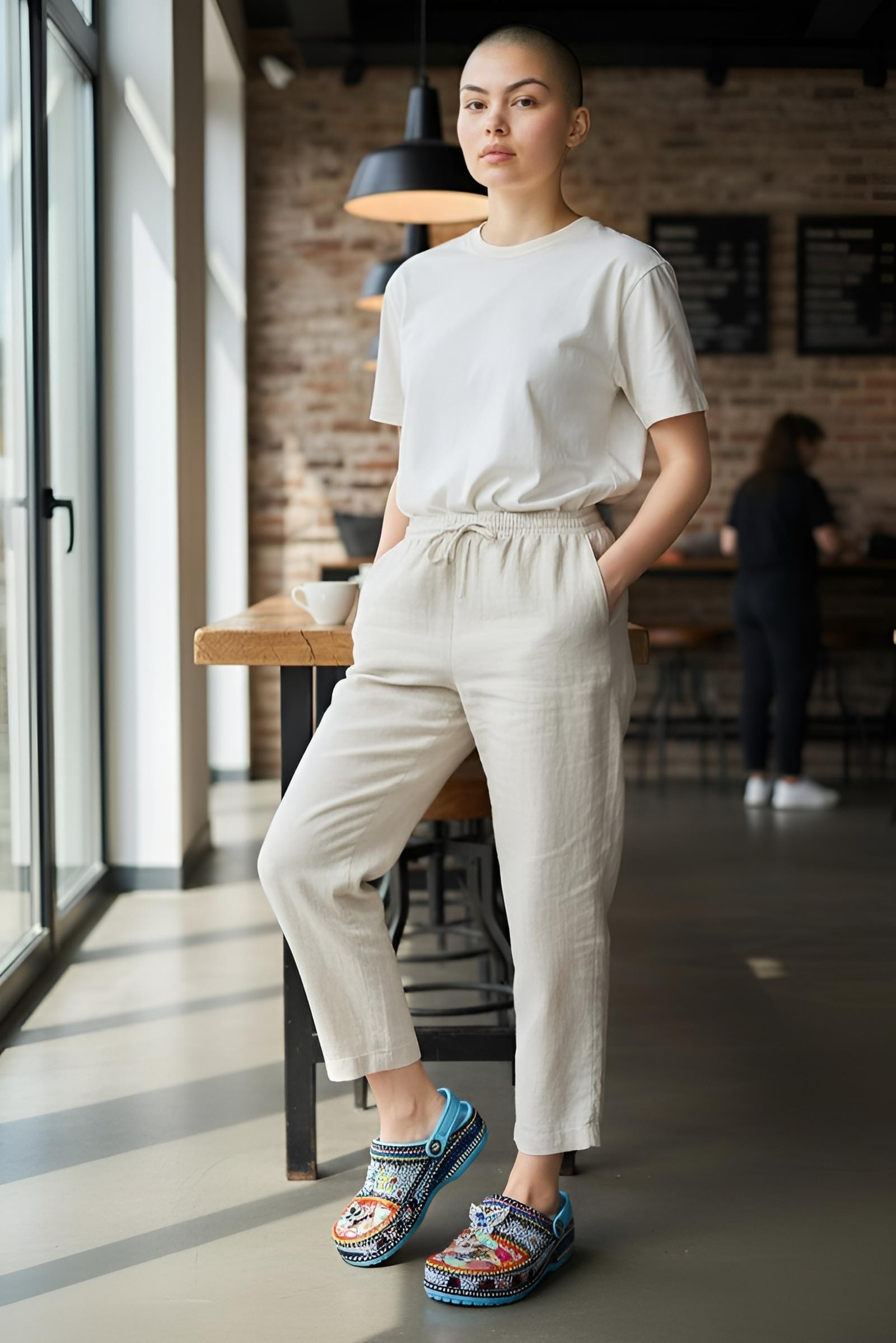 Colorful Butterfly Bling Crocs |