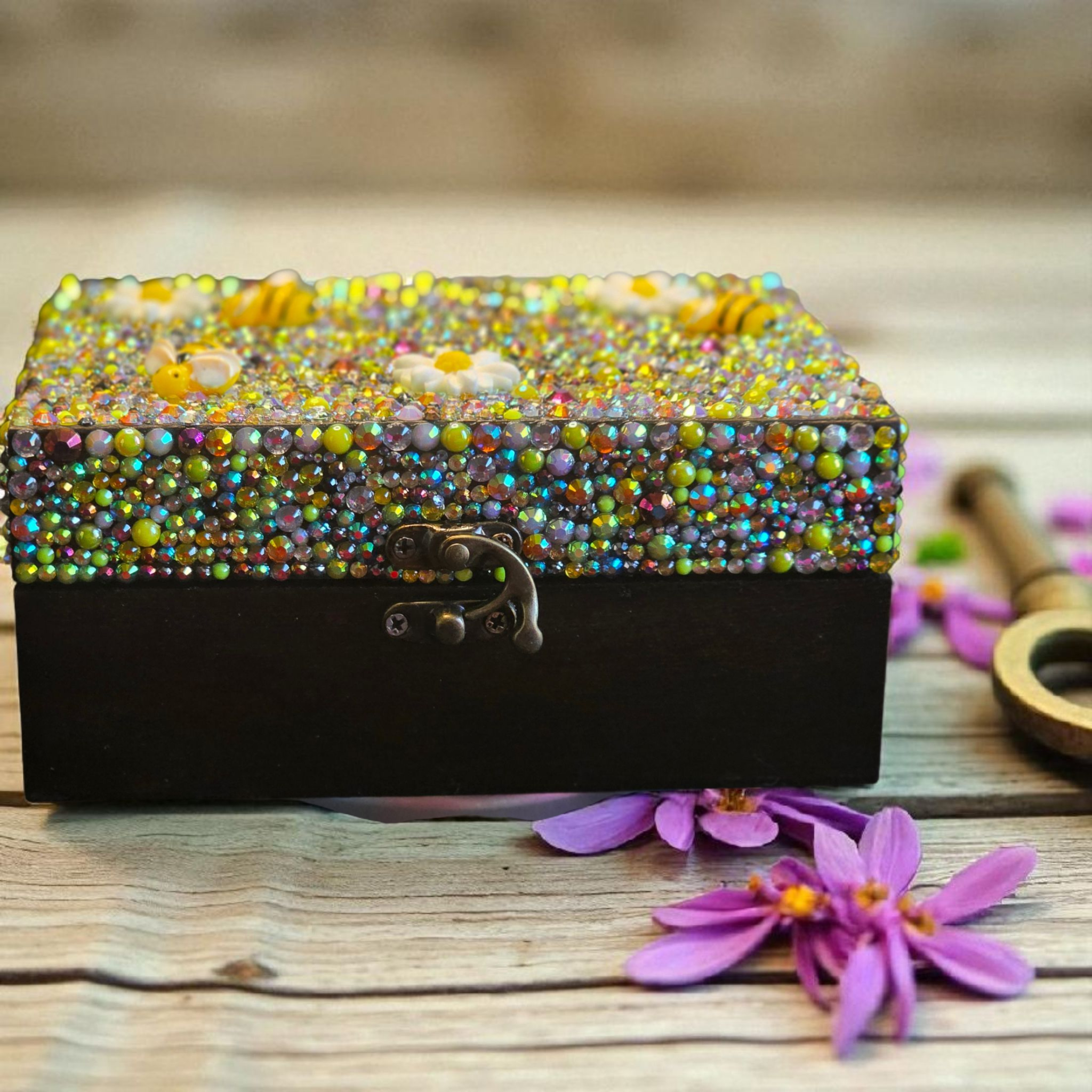 Blinged Trinket Box 