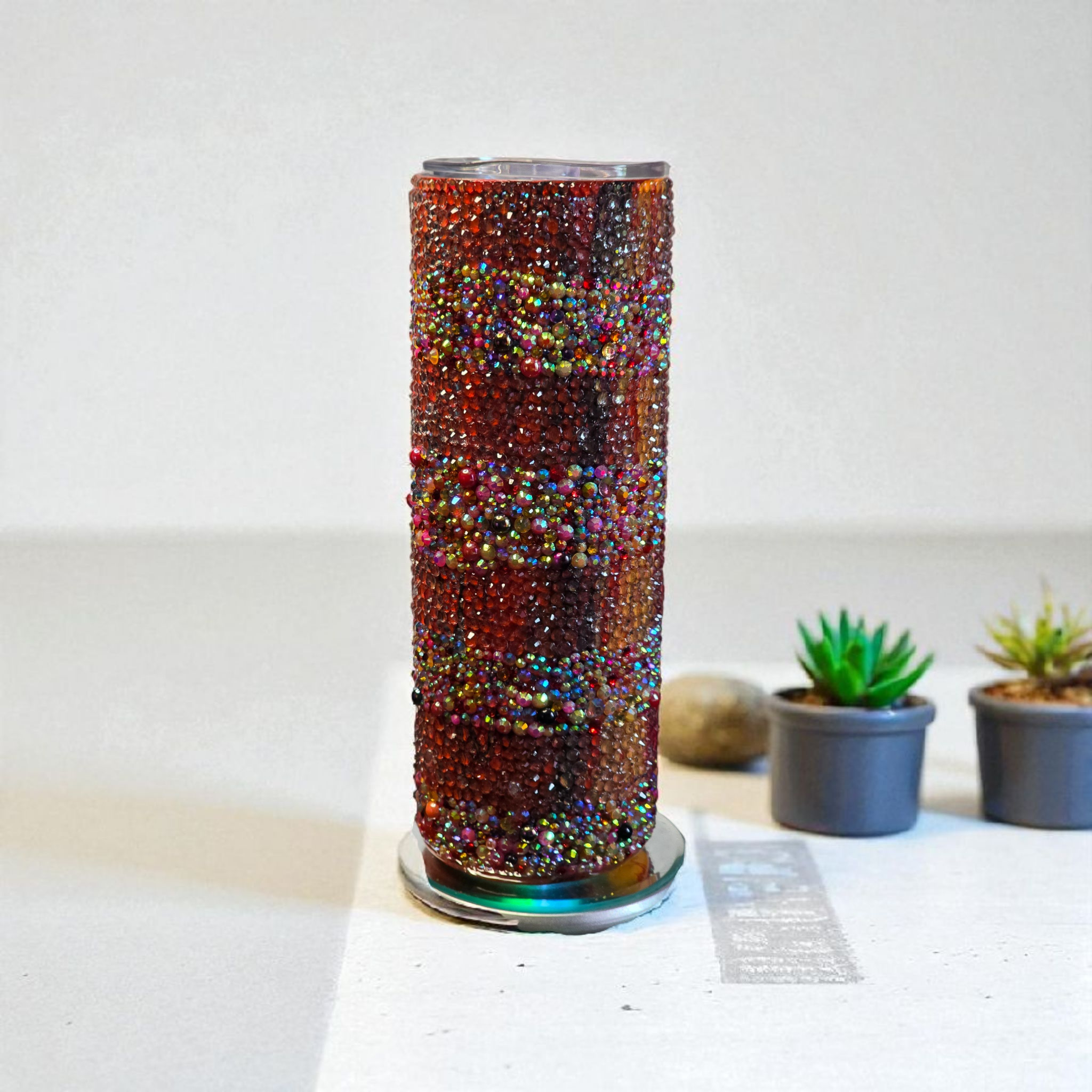 20oz Autumn Luxe Rhinestone Tumbler 