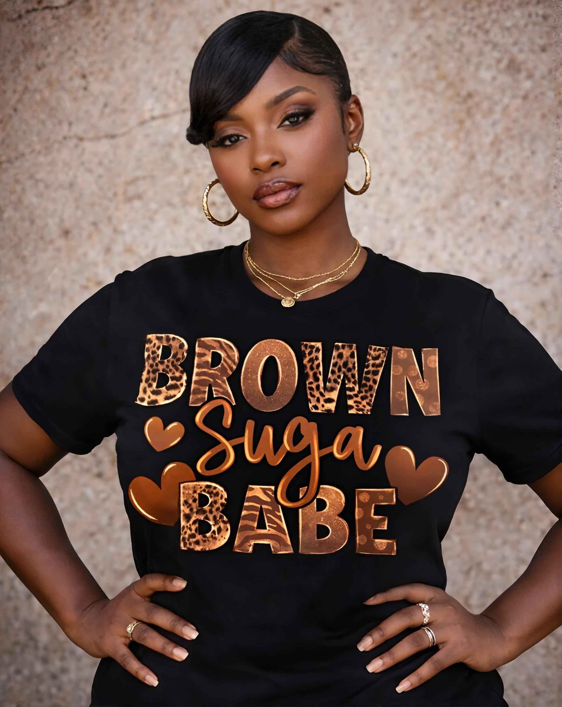Brown Suga Babe T-shirt