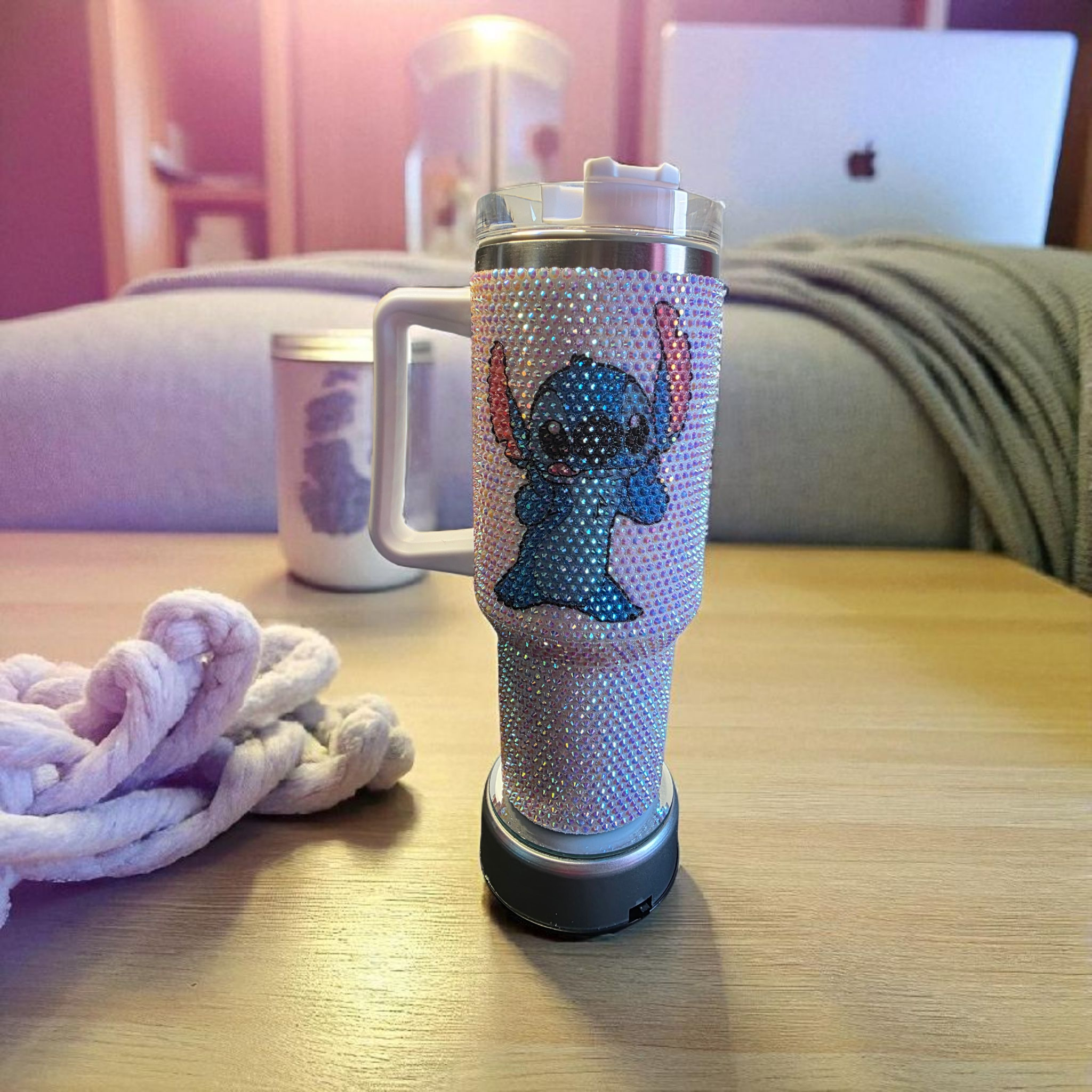 Rhinestone Stitch Tumbler