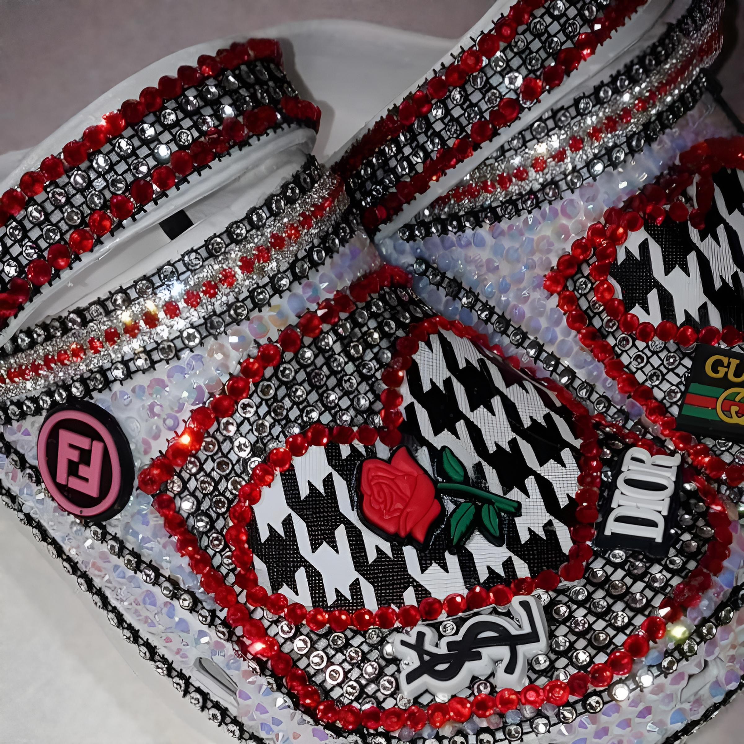 Luxury Bling Designer Crocs 