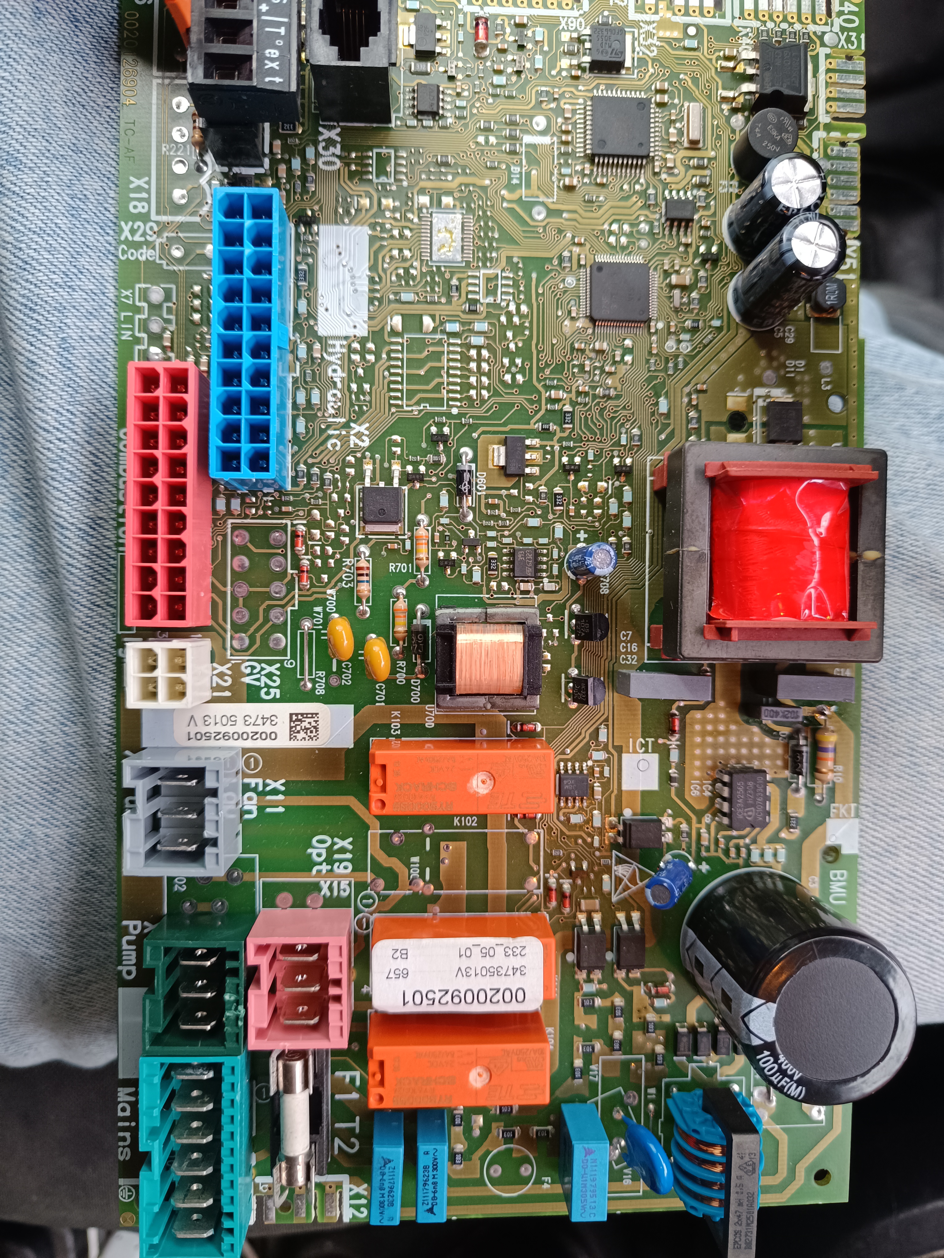 vaillant kombi anakart