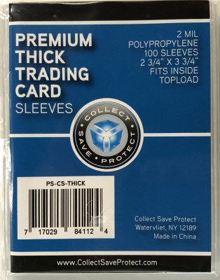 CSP CARD SLEEVES-THICK 100CT 340 PACKS