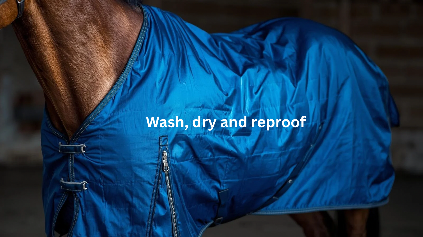 Turnout rug - wash, dry & reproof  (no neck)