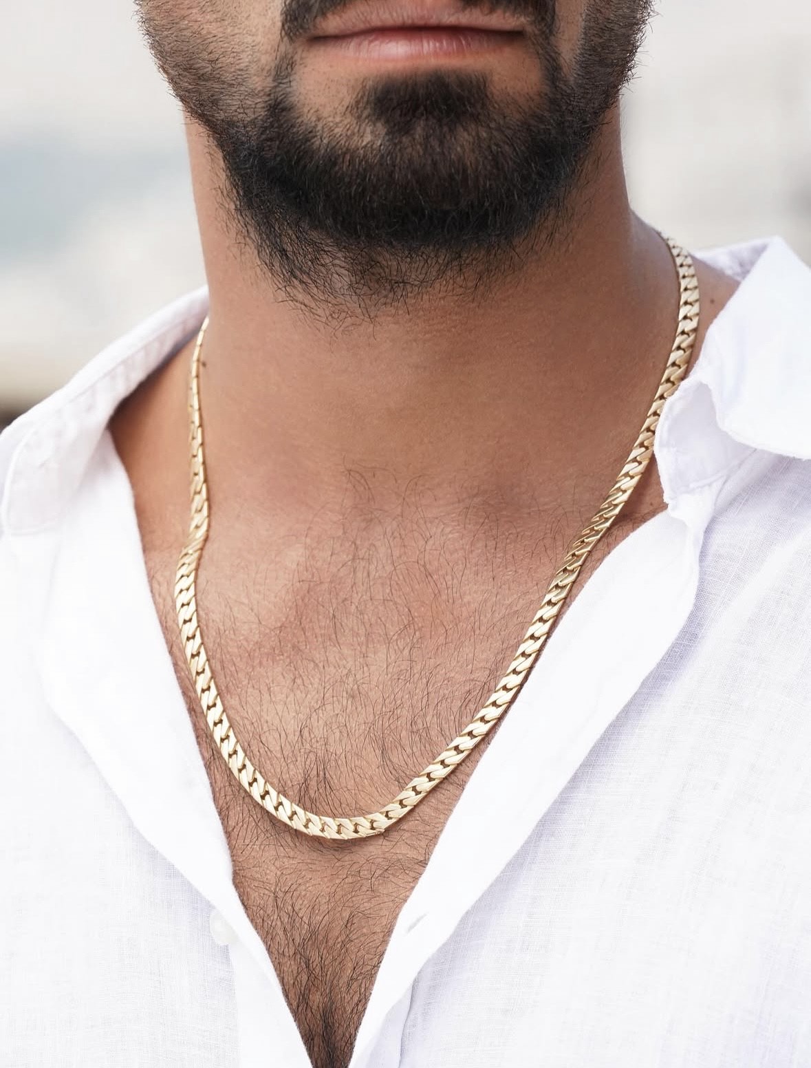 Men's Gold Chain Necklace