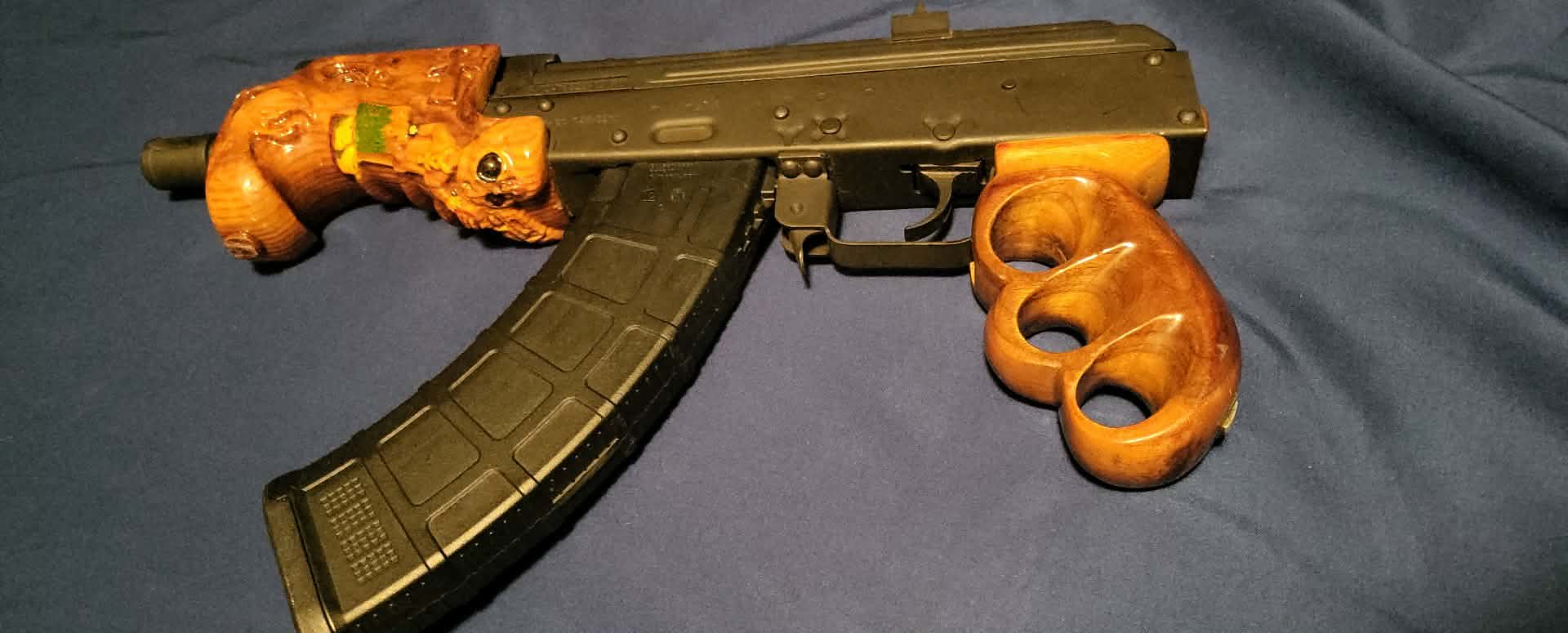 Hand Crafted Wood Gun Handles