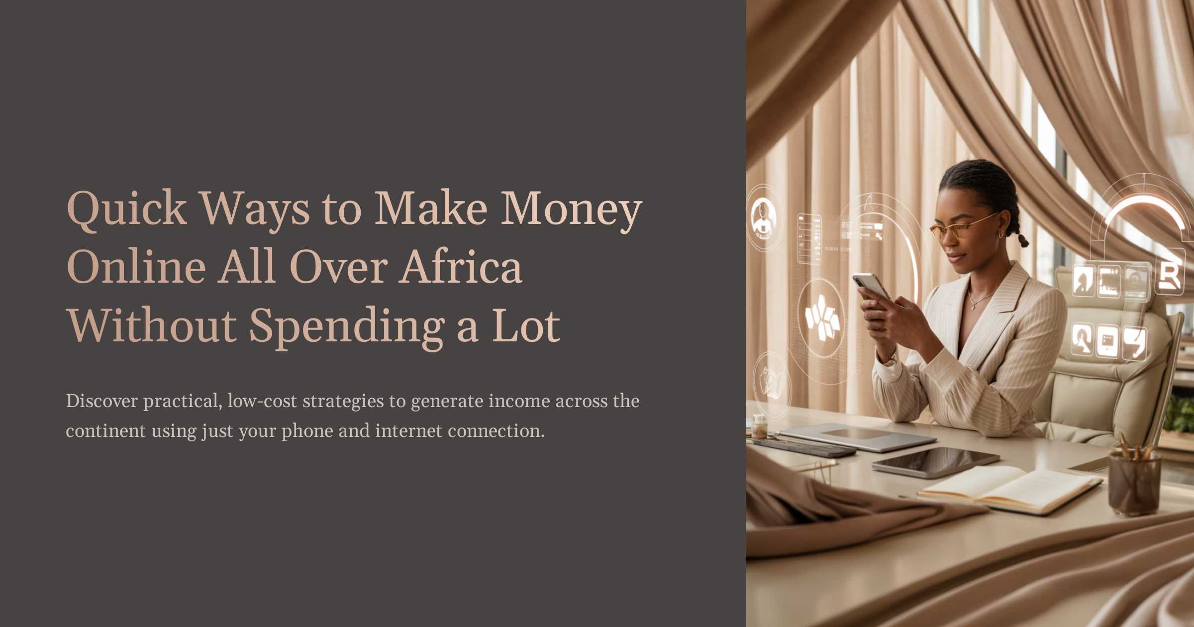 Online Money-Making Course for Africa