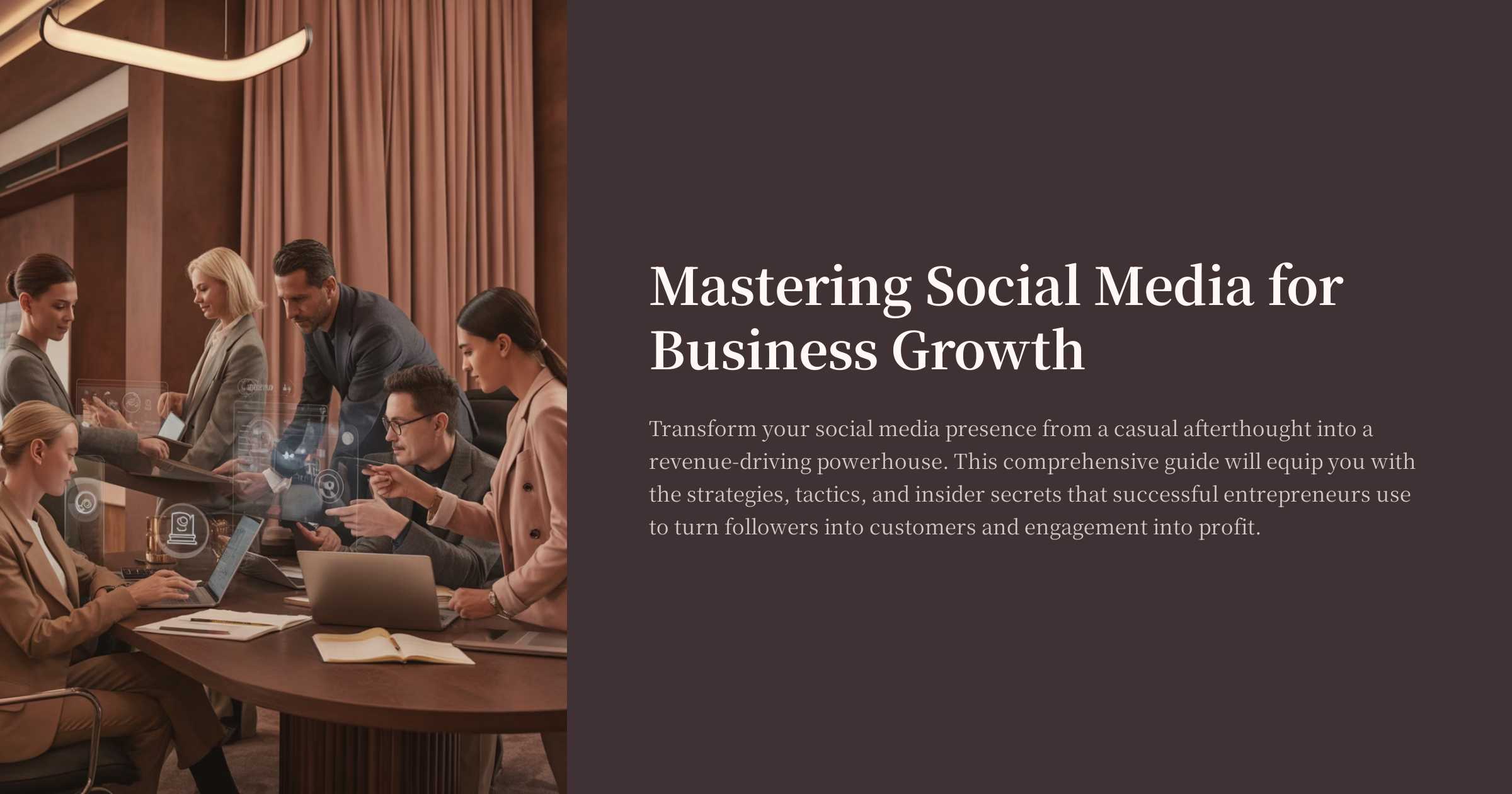 Mastering Social Media for Business Growth