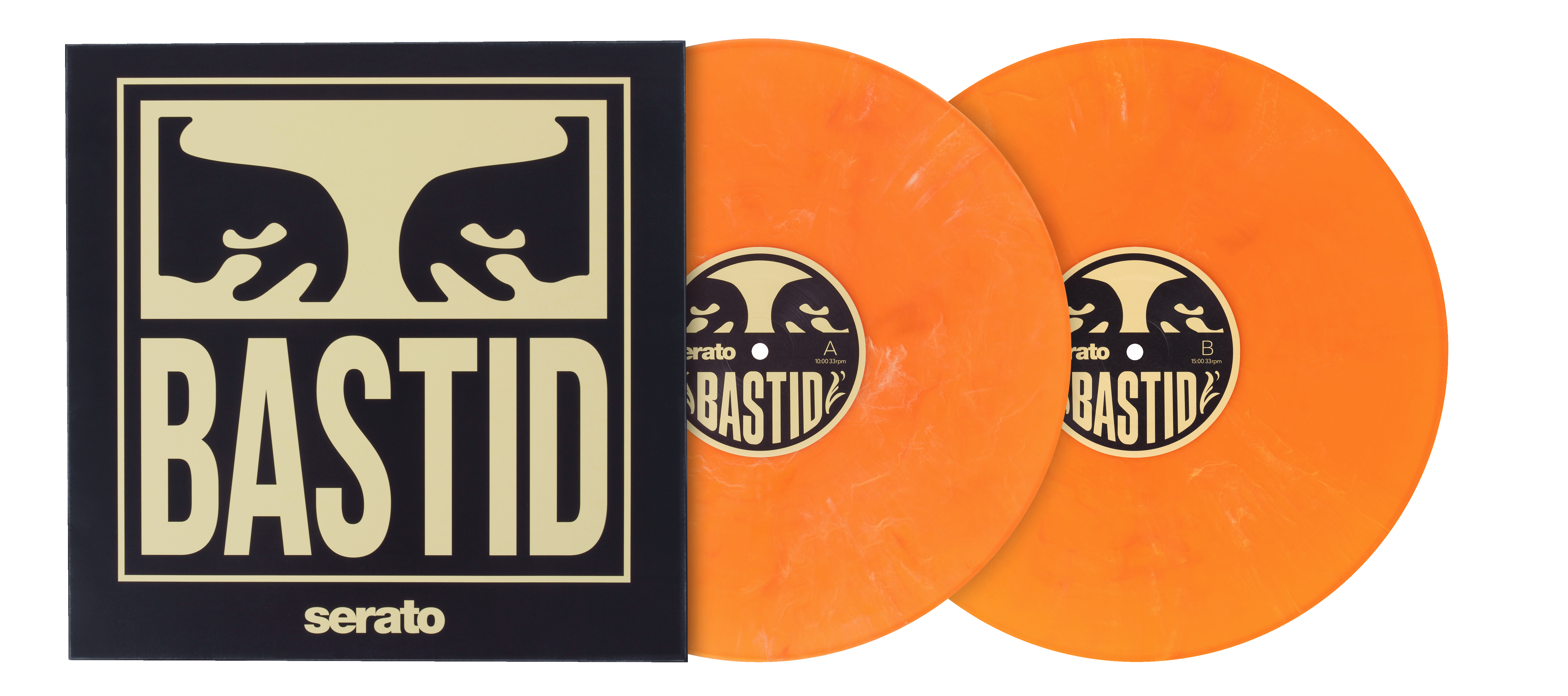 SCRATCH BASTID X OBEY - SERATO 2X12" TIME CODE 
