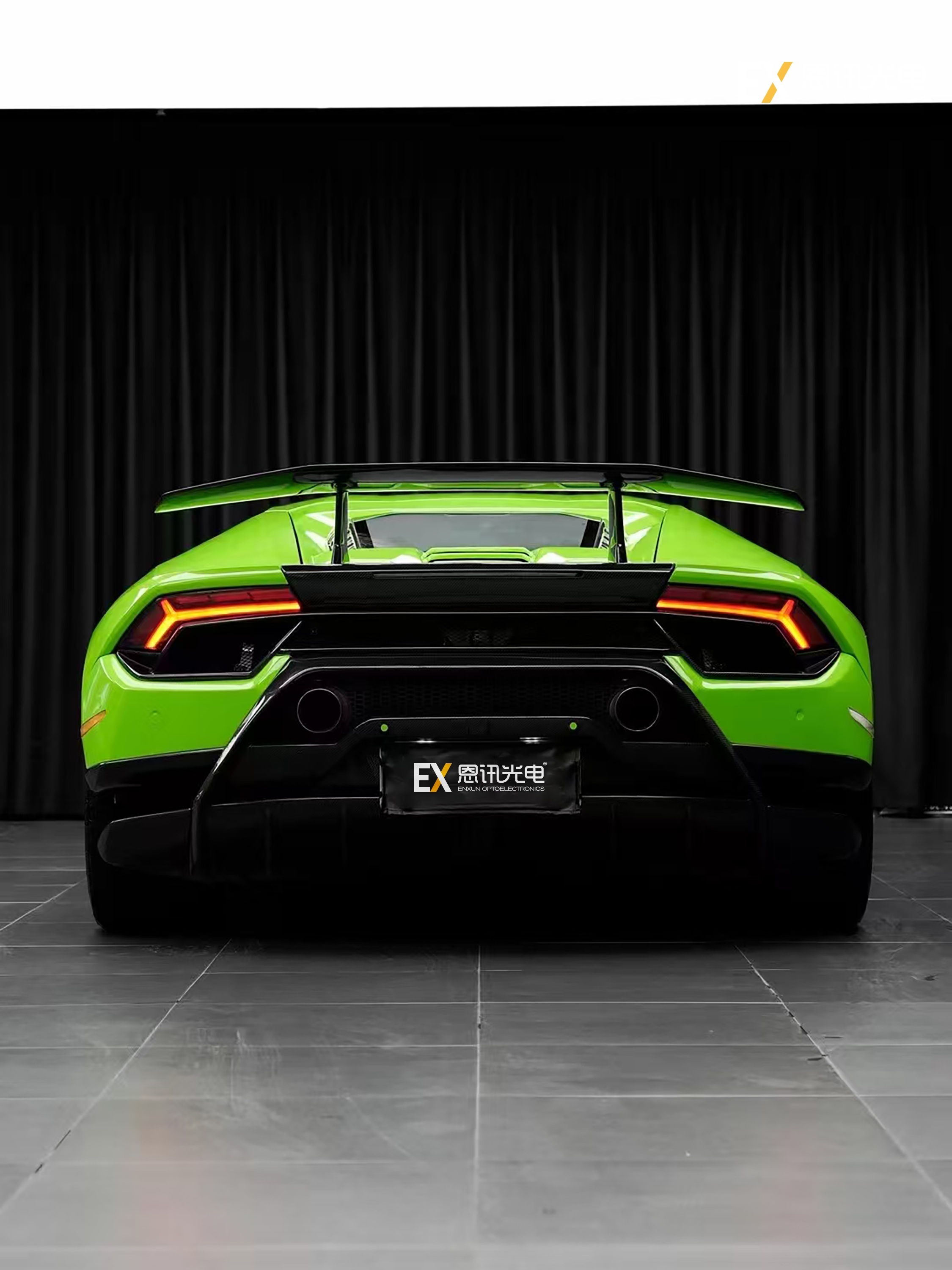 EX-8024 Lizard Green Glossy Car Wrap – Premium PVC Vinyl Film for Car Customization | Bubble-Free & Air-Release