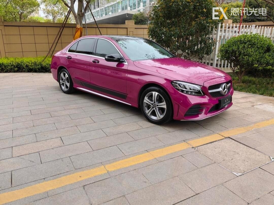 EX-8001 Starlight Ruby Red Car Wrap - Scenario & Selling Point Short Copy