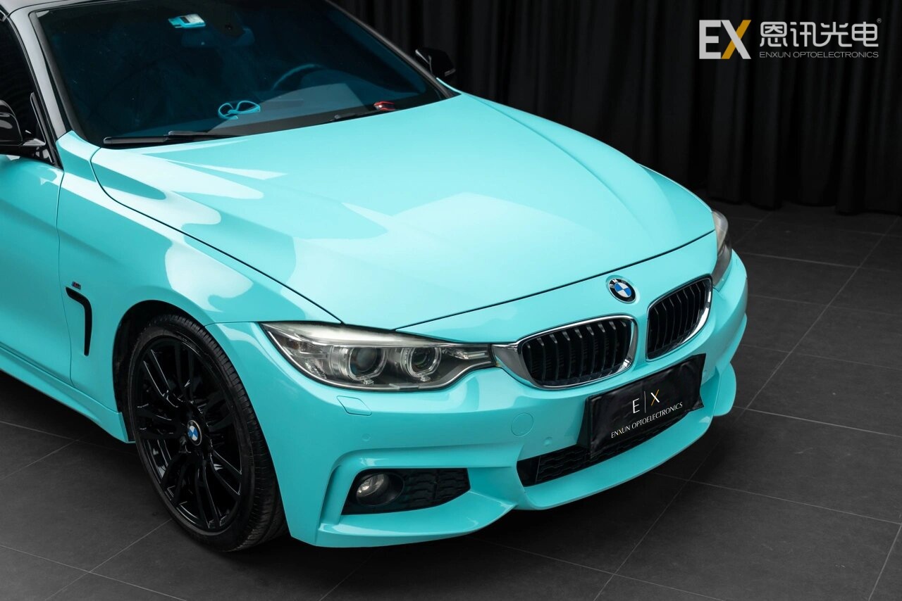 Glossy Crystal Tiffany Car Wrap: Full/partial/interior upgrades. Stand out everywhere.